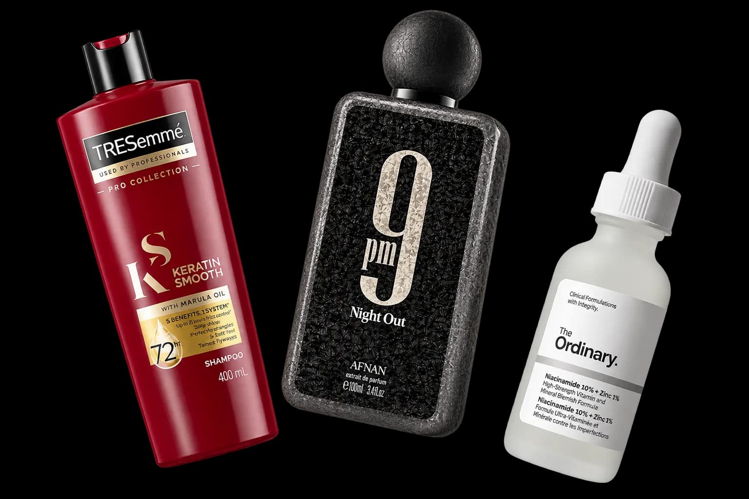 Floating cosmetic products
